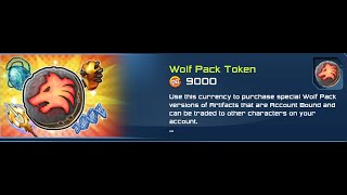 DCUO CLAIM amp RANK WOLFPACK ARTIFACT TOKENS [upl. by Mihalco]