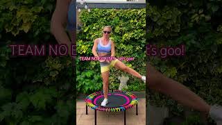 Anytime  Anywhere  Who will stop you trampoline fitness workout short [upl. by Philoo]