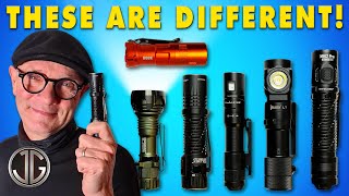 6 Awesome EDC Flashlights with Super Powers Everyday Carry [upl. by Nemzzaj]