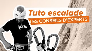 ESCALADE  INSTALLER UN RELAIS EN GRANDE VOIE  X Petzl [upl. by Airemaj]