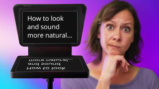 SECRETS to reading a teleprompter  From Awkward to Natural [upl. by Lallage]