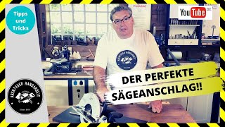 Der Beste Sägeanschlag im Internet für eine Handkreissäge [upl. by Lekym]