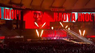 Naoya Inoue Entrance at INOUE vs NERY in Tokyo Dome Japan May 6 2024 [upl. by Ednarb]