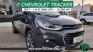 Chevrolet Tracker 18 AT AWD LTZ  2017  73000KM [upl. by Ahsiadal304]