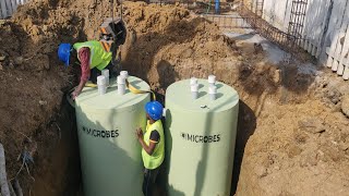 MICROBES BIO SEPTIC TANK SYSYTEM [upl. by Atinob]