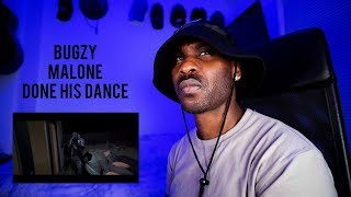 Bugzy Malone  Done His Dance Official Video Reaction  LeeToTheVI [upl. by Ertnom]