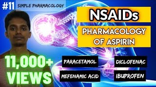 14 Pharmacology of NSAIDs in Tamil  தமிழில்  Pharmacology Lesson [upl. by Brieta]