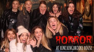 Trying the UKs SCARIEST Horror Maze  Horror at Hinchingbrooke House vlog [upl. by Nyrad]