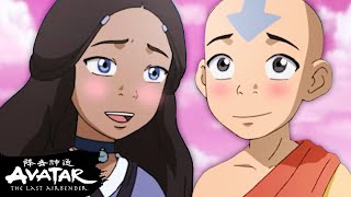 Aang and Kataras Cutest Moments Ever 💖  Avatar The Last Airbender [upl. by Constance]