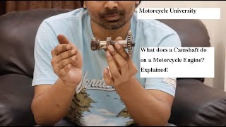 What does a Camshaft do on a Motorcycle Engine Explained [upl. by Kaliski]