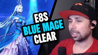 FFXIV  E8S Shiva Savage Blue Mage Clear  Mightier Than The Verse [upl. by Suter984]