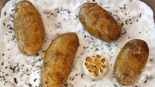 How to Make Salt Baked Potatoes [upl. by Guibert]