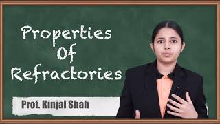 Properties Of Refractories [upl. by Ahsima]