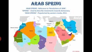 ARAB SPRING  PART 1 [upl. by Zumstein476]