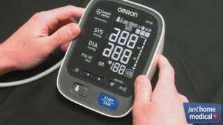 Just Home Medical Omron 10 Series Upper Arm Blood Pressure Monitor [upl. by Yrtnej]