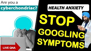 Health Anxiety  Hypochondria  Stop Googling symptoms  self diagnosing  DrEducation [upl. by Sawyere161]