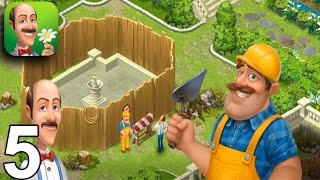 GARDENSCAPES NEW ACRES Walkthrough Gameplay Part 5  Day 5 iOS Android [upl. by Nowell136]