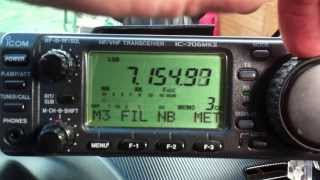 Icom 706 MkII [upl. by Keele]