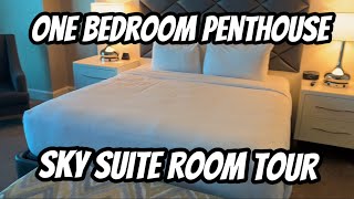 Mandalay Bay Las Vegas  One Bedroom Penthouse Sky View Suite Room Tourlasvegas roomtour [upl. by Lavine781]