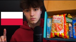 Trying Snacks From Poland 🇵🇱  Try Treats ASMR [upl. by Ferdie]