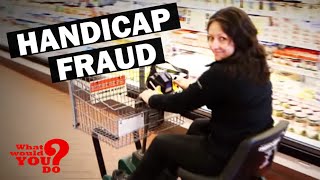 Handicap Fraud  What Would You Do  WWYD [upl. by Thomasin]