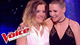 Céline Dion – Destin  Anne Sila amp Camille Lellouche  The Voice France 2015  DemiFinale [upl. by Artemahs]