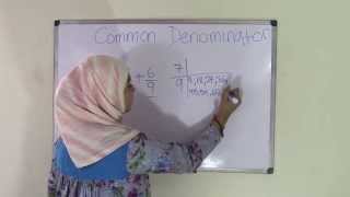 5th Grade Math How to Find Common Denominators [upl. by Deanne]