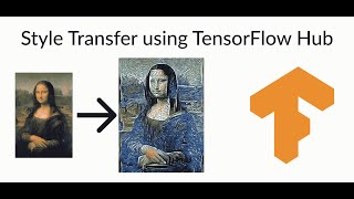 Fast Style transfer using TensorFlow Hub [upl. by Abas999]