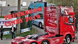 Truckshow Ciney 2019 when the trucks arrived [upl. by Eynobe]