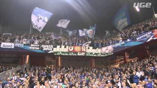 Nordkurve Gelsenkirchen Schalke international in Basel [upl. by Sleinad]