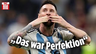 WM 2022 Messi überirdisch Argentinien im Finale  Reif ist Live ganze Sendung [upl. by Eilojne468]