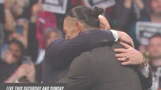 WWE Hall of Fame 2024 paul heyman and Roman Reigns  wwe paul heyman emotionally hugs roman reigns [upl. by Nov489]