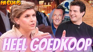 Angela de Jong port Rob Goossens met breinaald ‘Heel goedkoop’ [upl. by Yemerej]