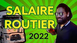 Mon salaire de conducteur routier en 2022 💶 [upl. by Schram]