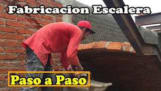 Técnicas de construcción de escaleras con ladrillo  Arte colocando ladrillos en pendiente [upl. by Obellia192]