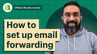 How to set up email forwarding for your Shopify domain  Shopify Help Center [upl. by Iznek]