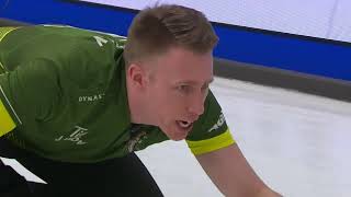 Draw 8  Tim Hortons Brier Draw  Gushue NL vs Jacobs NO [upl. by Scrivings]