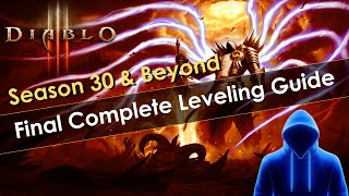 Diablo 3 Season 30 Complete Leveling Guide For All Classes [upl. by Kristine]