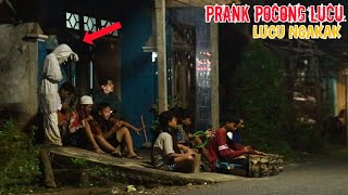 Prank Pocong Lucu  Bubarin Orang Ronda Bangunin Sahur  Lucu Ngakak [upl. by Adihaj]