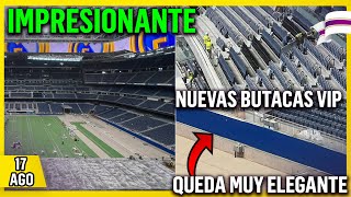 💥 ÚLTIMAS NOTICIAS ⚠️ OBRAS del SANTIAGO BERNABÉU 17 Agosto 2024 [upl. by Ytsihc]