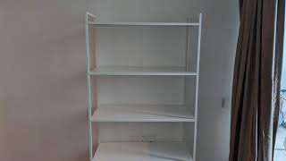 Ikea Jonaxel Shelving Unit Assembly Timelapse [upl. by Leeke713]