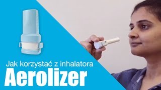 Jak korzystać z inhalatora Aerolizer in Polish [upl. by Tram]