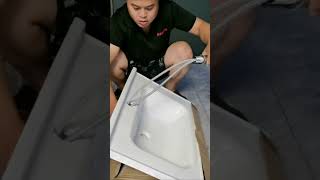 Ceramic wash basin replacement process [upl. by Bauer]