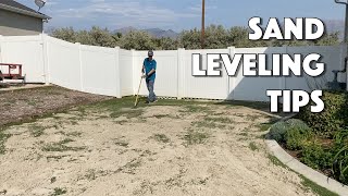 LEVELiNG Your Lawn With SAND  3 Things To Know BEFORE You Do It [upl. by Yema438]