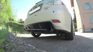 SUBARU Impreza Diesel Exhaust Sound [upl. by Yeslrahc]