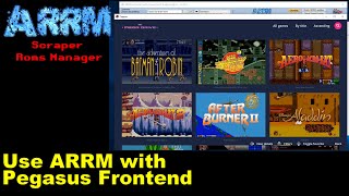 ARRM  Using ARRM for Pegasus Frontend [upl. by Gilford]