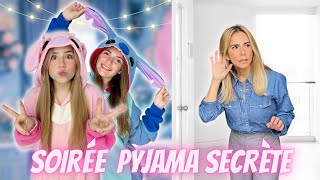 Soirée PYJAMA secrète STITCH et ANGEL  Pyjama Party secrète [upl. by Zoha]