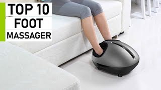 Top 10 Best Foot Massagers to Buy [upl. by Ahsilef]