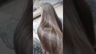 Honey Blonde Highlights Hair Color for Women  Trending Hair Streaks with Base Color shorts [upl. by Ettenig956]