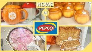 NOWOŚCI w PEPCO ‼️JESIENNE DEKORACJE 🍁NOWA KOLEKCJA 🍂Kubek dynia 🍁Talerz liść 🍁Przegląd półek 2024 [upl. by Amhser]